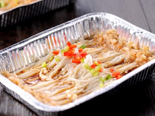 鹤壁锡纸烤金针菇